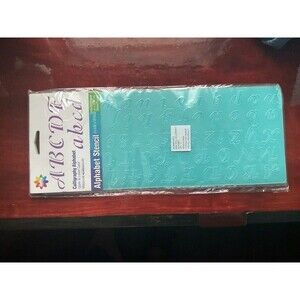 Delta Creative Calligraphy Alphabet Upper & Lower Case Stencil